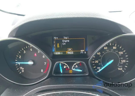 2017 Ford Escape Se z USA, uszkodzony, nr VIN 1FMCU0GD7HUC13120